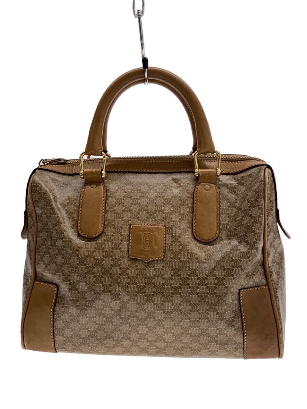 Celine Macadam Boston Bag Beige